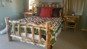 Wood dust from the aspen in this bed can cause cancer. The aspen was found on the forest floor where it may have obsorbed heavy metals. 
